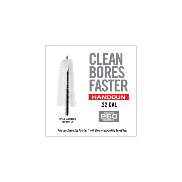 Patchs Bore-Max 4" - Nettoyage Optimal pour Armes Calibre .22