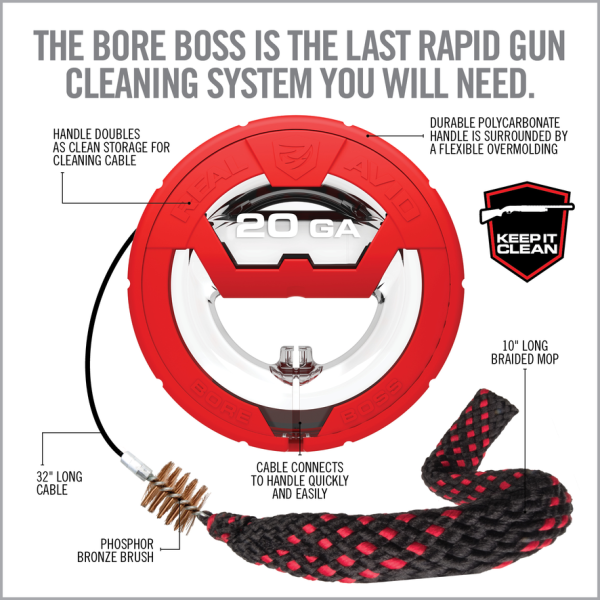 Câble de nettoyage Bore Boss 20GA - Efficacité et portabilité