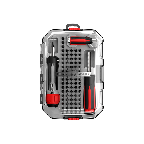 Set Master Tournevis/Dynamométrique : Précision 10-70 INLB