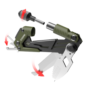 GUN TOOL AMP : Outil Multifonction 24-en-1 pour Armes de Poing