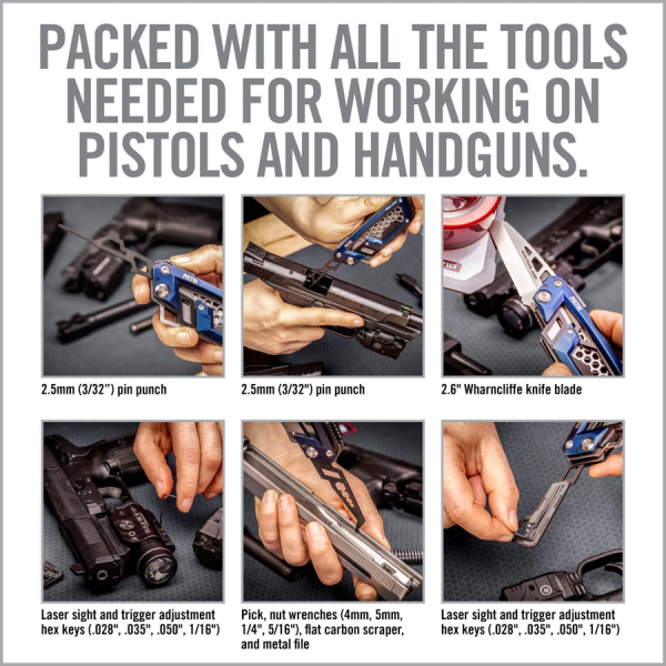 Outil Multifonction Gun Tool Edge - 15 Fonctions pour Pistolet