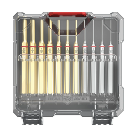 Set Chasse-Goupille 11 Pièces Laiton & Acier pour Armuriers