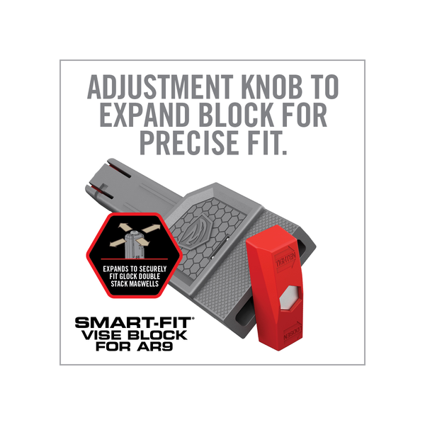 Support Étau Glock & AR9 Smart-Fit : Sécurisé, Ajustable, Multi-Calibre