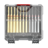 Set Chasse-Goupille 11 Pièces Laiton & Acier pour Armuriers