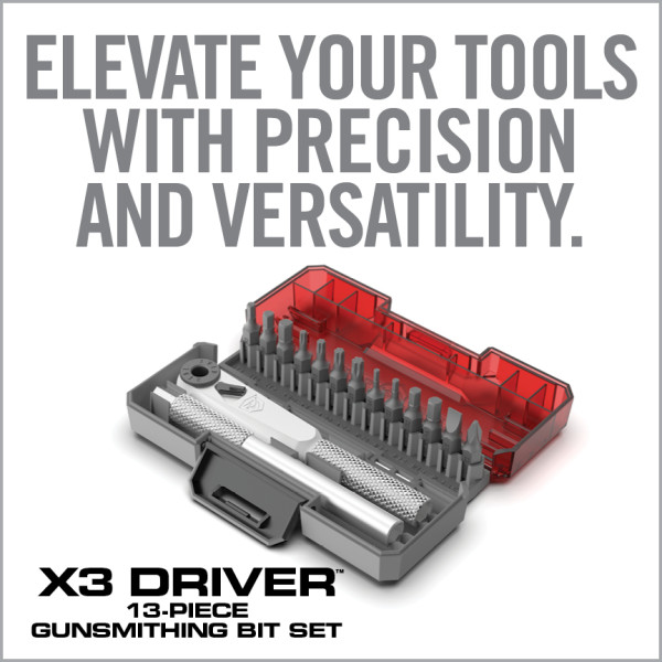 Set X3 Driver 13pcs : Kit de Montage Armes avec Clé à Cliquet