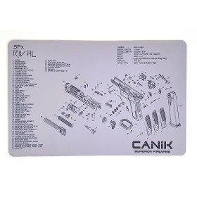 Tapis de nettoyage SFX Rival : Protection antidérapante pour armes