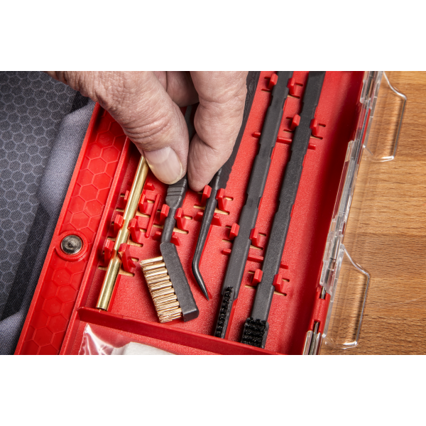 Station d'entretien Master : nettoyage précis armes de poing .22-.45