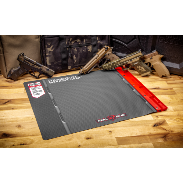 Tapis d'entretien antidérapant pour armes de poing, 48x40 cm