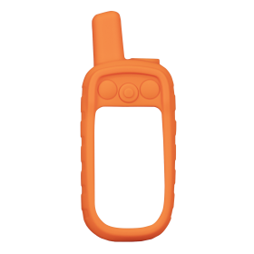Coque Silicone Orange pour Garmin ALPHA 100 - Protection Tactile