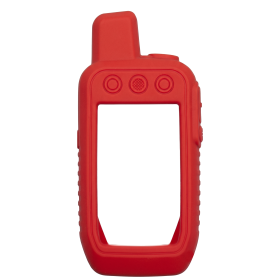 Coque Silicone Rouge pour Garmin ALPHA 200 - Protection Antichoc