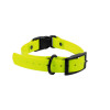 Collier Chien Biothane Jaune : Résistant, Clip Rapide Chasse