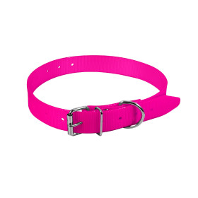 Collier Chien Rose 650x25mm : Résistant et Haute Visibilité