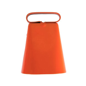 Sonnaillon 6cm Orange Fluo : Robustesse et Visibilité Chasse