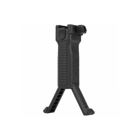 Poignée Bipied Noire RIS - Stabilité & Légèreté 170g