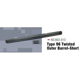 Canon Externe Court Type96 : Métal Robuste, Mag Catch Inclus
