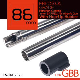 Canon Airsoft GBB 6.03mm 86mm - Précision et Durabilité