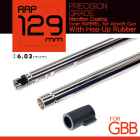 Canon Airsoft 6.03mm 129mm - Précision et Durabilité GBB