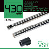 Canon Sniper 6.03mm 430mm : Précision Optimale pour VSR10