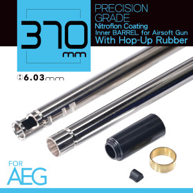 Canon AEG 6.03mm 370mm : Précision Optimale pour Répliques Airsoft