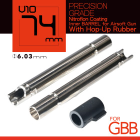 Canon GBB 6.03mm 74mm - Précision Optimale pour Airsoft