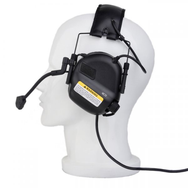 Casque électronique Earmor M32 noir avec micro