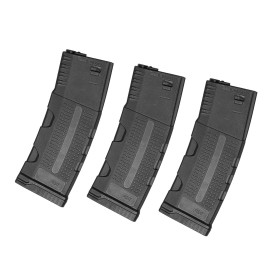 Chargeur AEG H15 AR15 : Pack de 3, 180 coups chacun