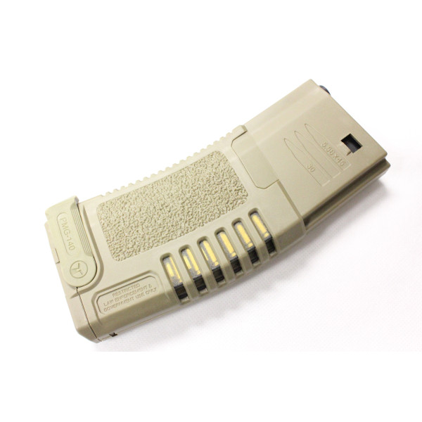 Chargeur AEG 140 cps M4/M15/M16 - Boîte de 5, Polymère Résistant