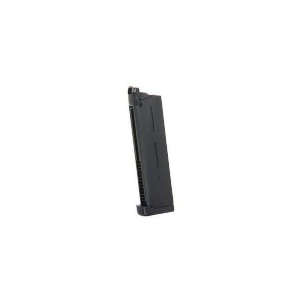 Chargeur GBB 1911 KJW : Métal robuste, 28 billes, fiabilité optimale