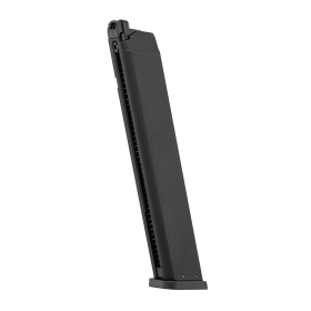 Chargeur Gaz Long KP-17 KJ Works : 50 Billes, Aluminium Robuste
