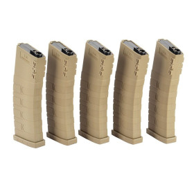 Chargeurs GR16 Tan 120 cps : Compatibles M15/M16/M4 électriques