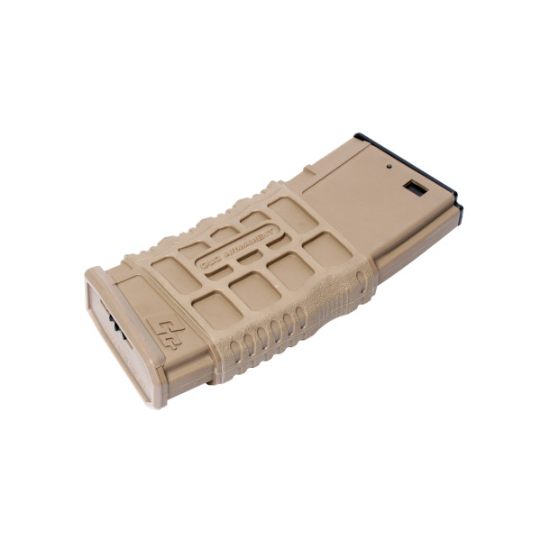 Chargeur AEG 300 cps Tan : Compatible M4/GR16, Métal Robuste