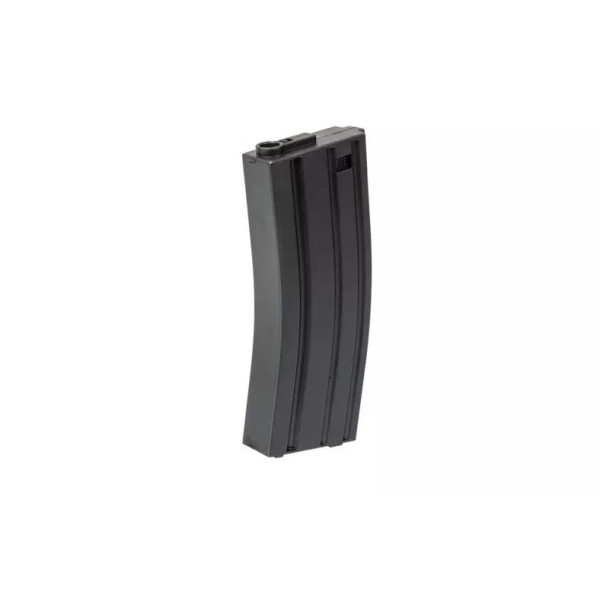 Chargeur AEG M4 120 cps noir : robustesse et légèreté ABS