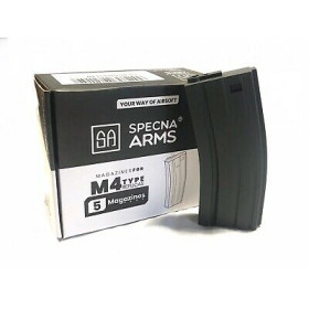 Chargeurs AEG M4 120 cps - Lot de 5 - Robustes et Pratiques