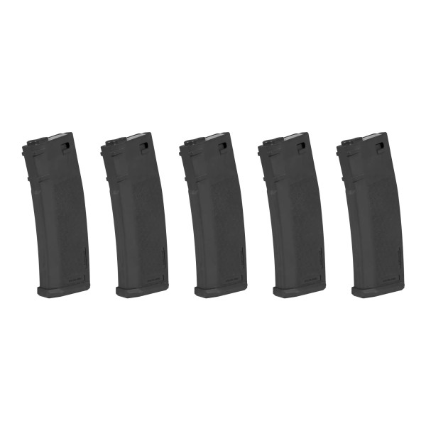 Chargeurs AEG M4 120 cps - Lot de 5 - Robustes et Pratiques