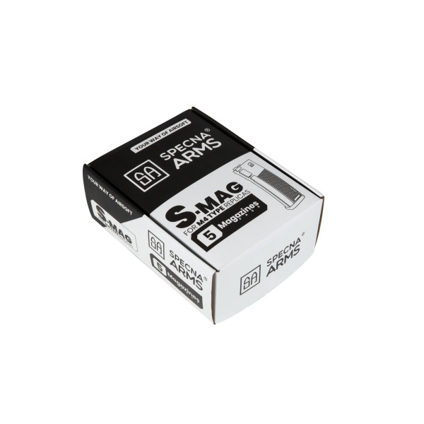 Chargeurs AEG M4 120 cps - Lot de 5 - Robustes et Pratiques