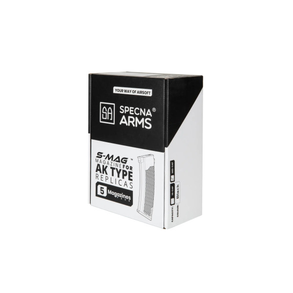 Chargeurs AEG M4 120 cps - Lot de 5 - Robustes et Pratiques