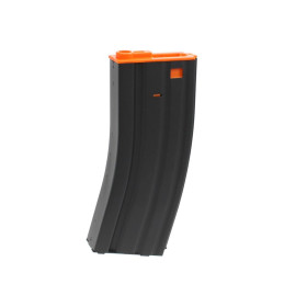 Chargeur AEG M4 300 cps métal noir/orange - S&T Armament
