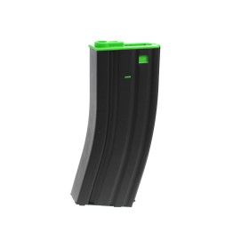 Chargeur AEG M4 300 cps métal noir/vert - S&T Armament