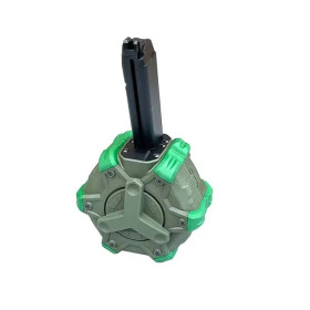 Chargeur Drum Gaz G Series - 350 Billes, Compatibilité Glock