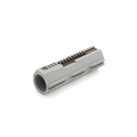 Piston AOE 10 Dents Métal : Compatible Gearbox V2/V3/V6