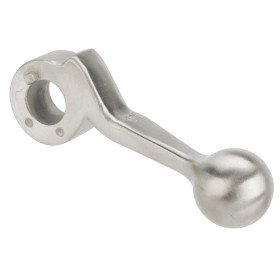 Levier d'armement inox courbe pour STRIKER AS-01, robuste et anticorrosion