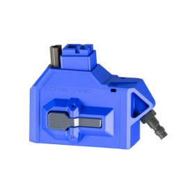 Adaptateur HPA HiCapa M4 Blue/Silver - Compatible Chargeurs AEG