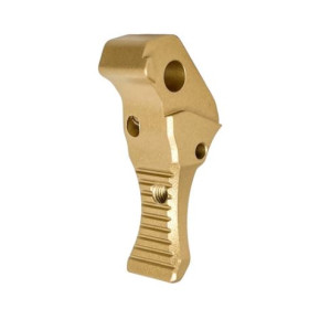 Détente Ajustable CNC AAP01 CGD en Aluminium 6061, Or Champagne