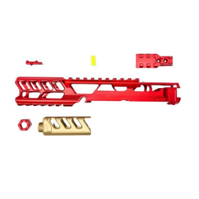 Culasse AAP01 Fuku-2 CNC Rouge/Or - Légère et Précise