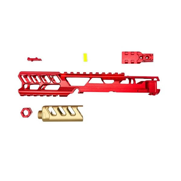 Culasse AAP01 Fuku-2 CNC Rouge/Or - Légère et Précise