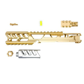 Culasse AAP01 Fuku-2 CNC Or/Argent - Légère et Précise
