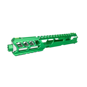 Culasse AAP01 Fuku-2 CNC Vert/Argent - Légère et Précise