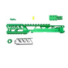 Culasse AAP01 Fuku-2 CNC Vert/Argent - Légère et Précise