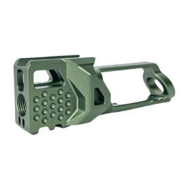 Compensateur AAP01 Fuku-2 CNC Army Green - Aluminium 6061, Tracer