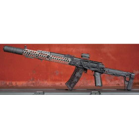 Garde-main Hexagon AKM AK74 : Aluminium CNC, 353 mm, 125 g